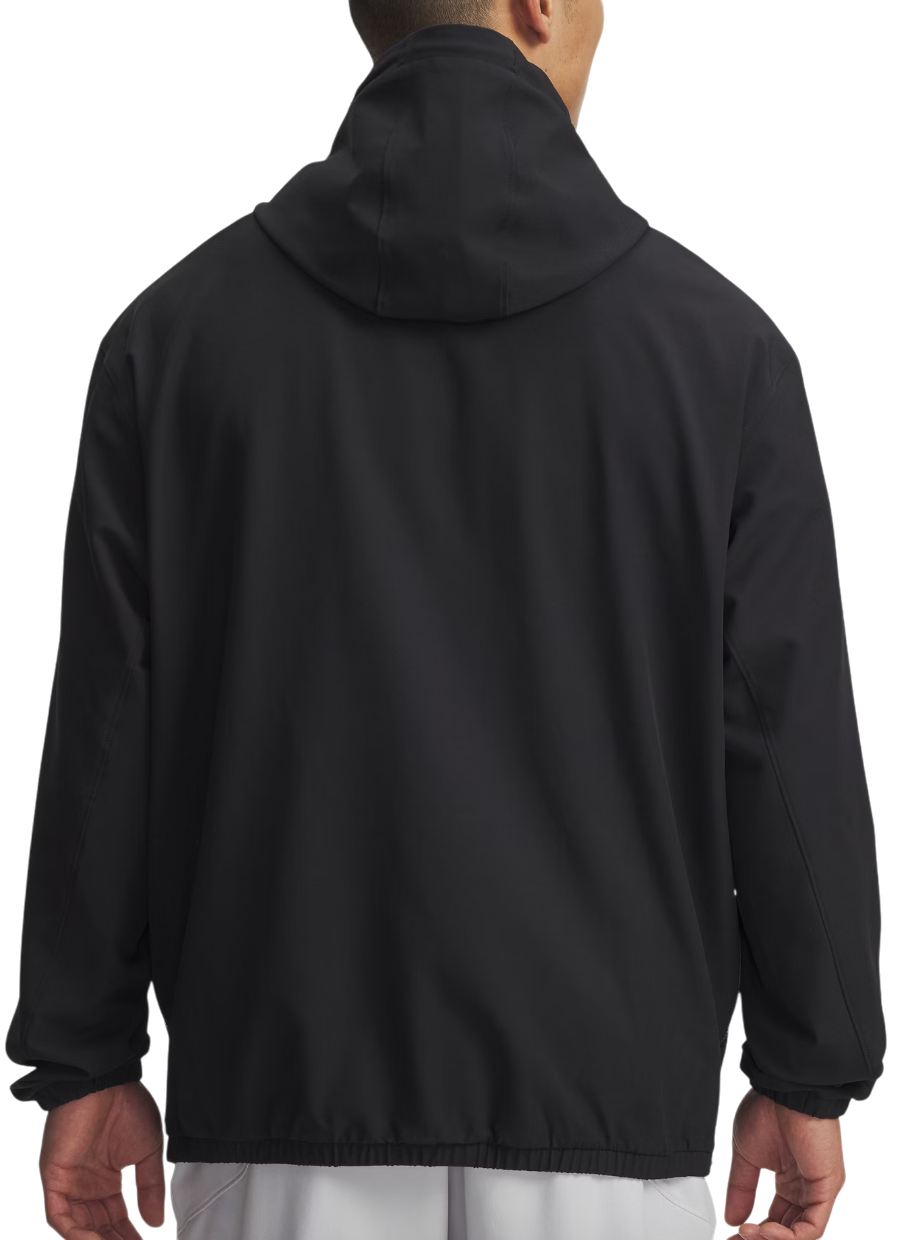 Sweatshirt Under Armour Unstoppable Woven Hoodie Svart | 6003864-001, 1