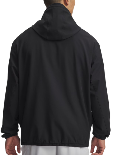 Sweatshirt Under Armour Unstoppable Woven Hoodie Svart | 6003864-001, 1