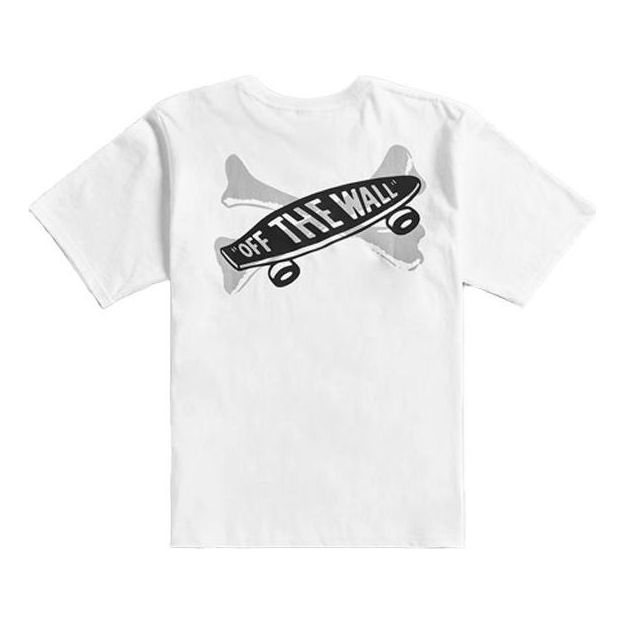 T-shirt Vans Vault x WTAPS Skateboard Graphic T-Shirt Vit | VN0A4TRDWHT1, 0
