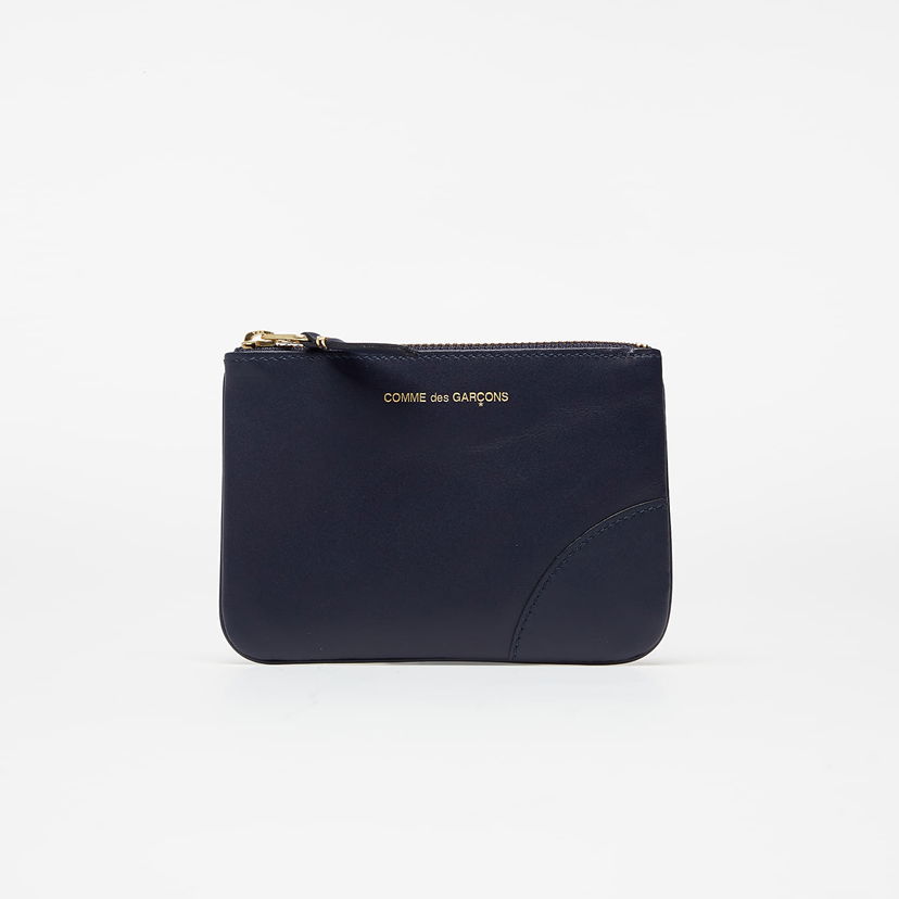 Plånbok Comme des Garçons Classic Leather Wallet Navy Mörkblå | SA8100 navy