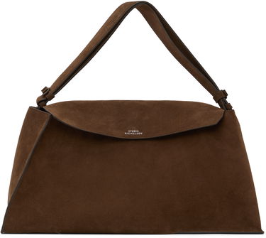 Handväska Studio Nicholson Studio Nicholson Suede Shoulder Bag Brun | SHIBORU SN - 742, 0