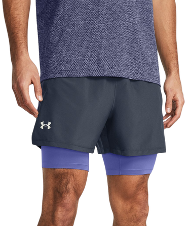 Shorts Under Armour Launch 2 in 1 Shorts Grå | 1382640-044, 0
