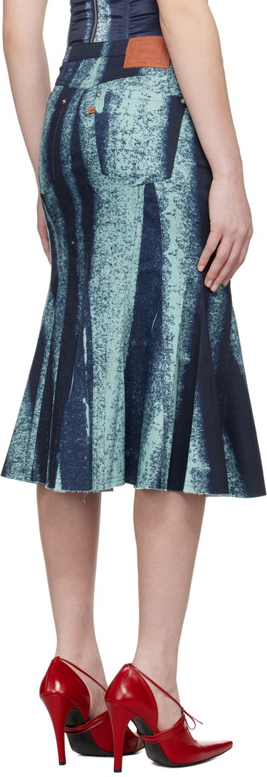 Kjol Miaou Miaou Gaudi Midi Skirt Grön | 4004SS5TRB, 2