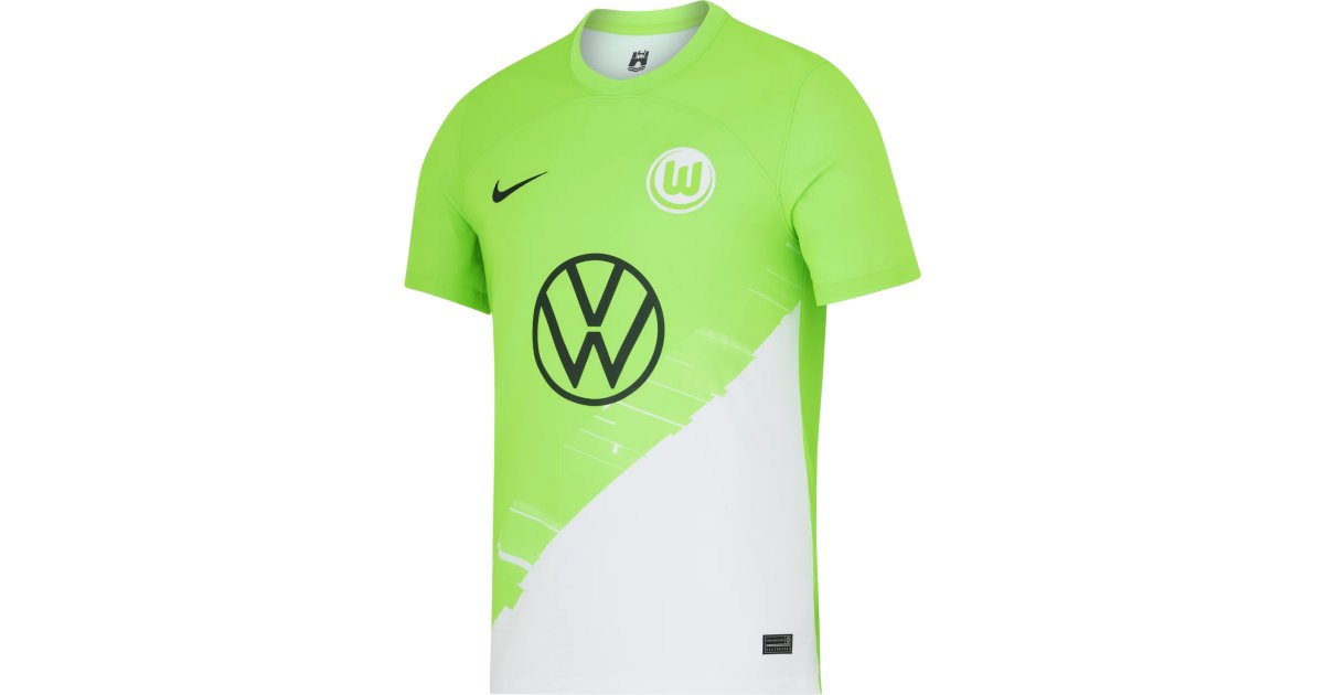 Jersey Nike VfL Wolfsburg Stadium 2023/24, Grön | fj7701-310, 1
