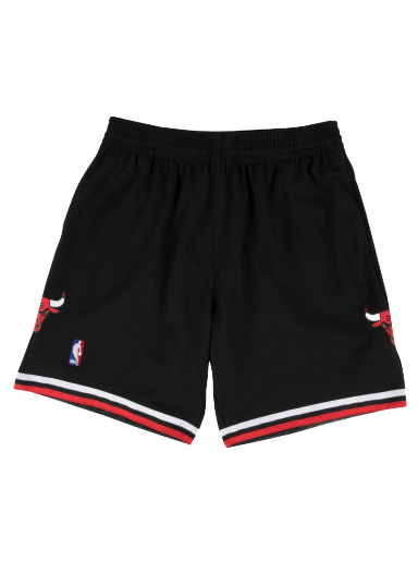 Shorts Mitchell & Ness Chicago Bulls NBA Swingman Shorts Svart | SMSHAC18023-CBUBLCK97