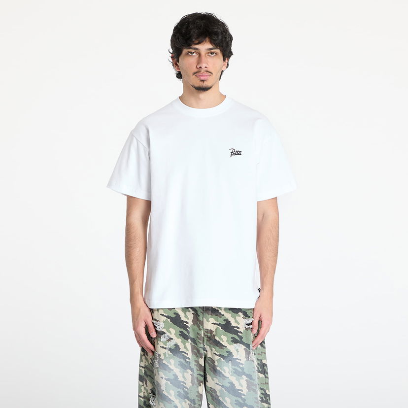 T-shirt Patta Patta Bark T-Shirt Vit | POC-SS25-1000-290-0014-002