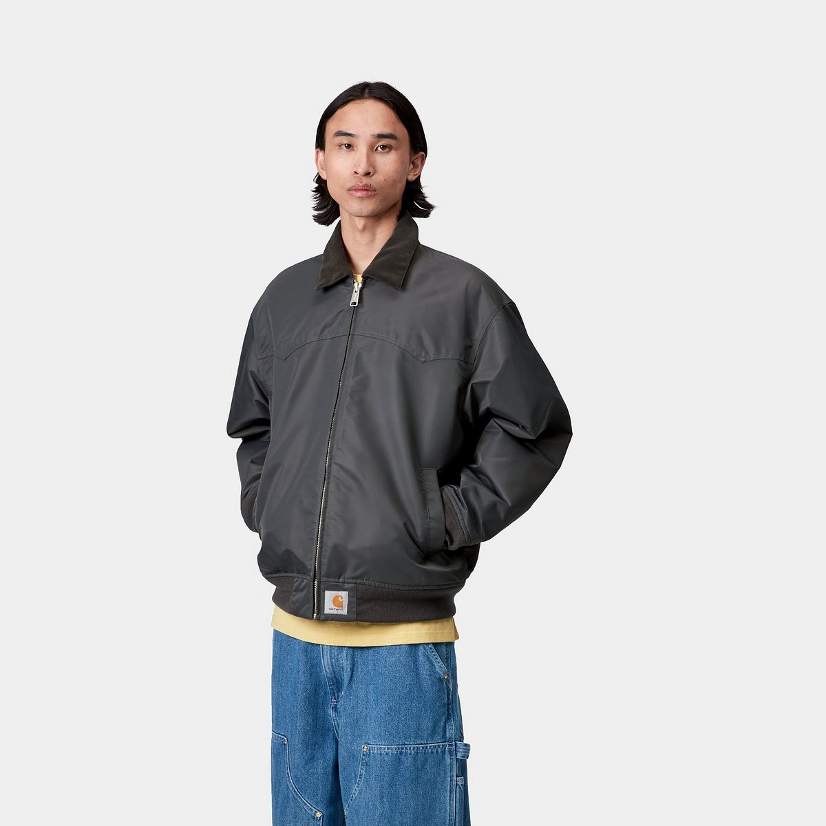 Jacka Carhartt WIP WIP Santa Fe Alumni Jacket Grå | I035147_9, 1
