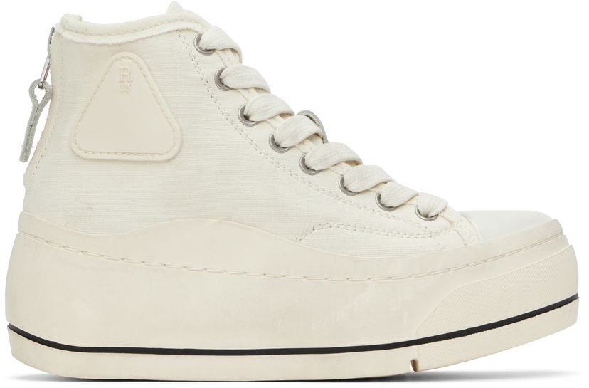 Kläder R13 R13 Kurt High Top Vit | R13S5029-002