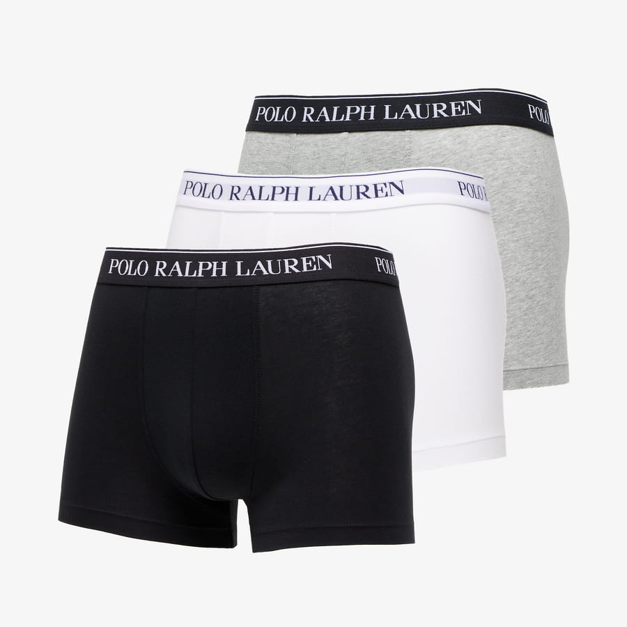 Boxare Polo by Ralph Lauren Cotton Trunk - 3 Pack Flerfärgad | 714835885003, 0