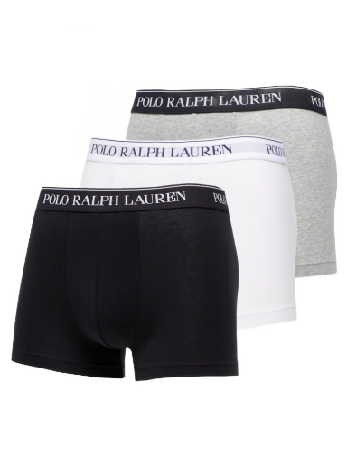 Boxare Polo by Ralph Lauren Cotton Trunk - 3 Pack Flerfärgad | 714835885003