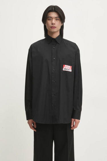 Skjorta VETEMENTS VETEMENTS For Rent Relaxed Fit Shirt Svart | UA66SH450B, 0