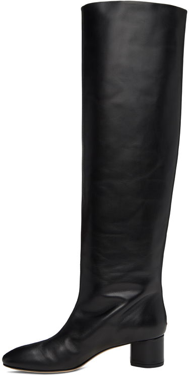 Kläder Aeyde Aeyde Willa Over-the-Knee Boots Svart | A11-KB-DUBR45RO115-FW24-800-001, 2