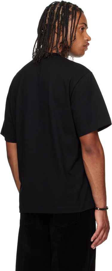 T-shirt FERRAGAMO Ferragamo Pocket T-Shirt Svart | 786361, 2