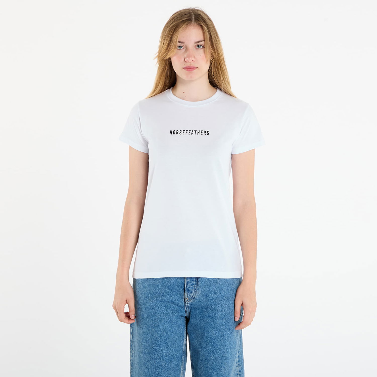 T-shirt Horsefeathers T-Shirt Dun Top Vit | SW955C, 0