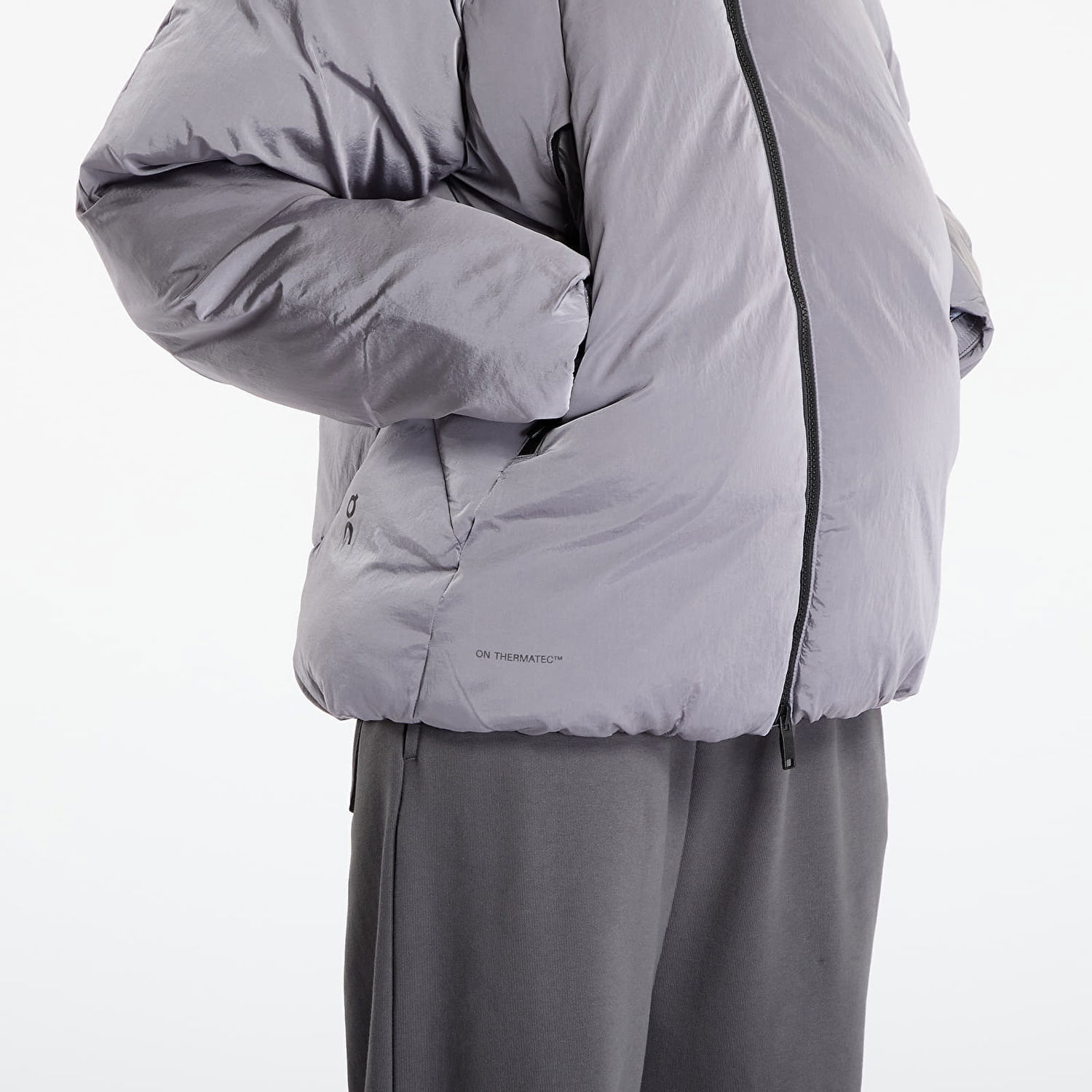 Pufferjacka On Running All-Day Puffer Jacket Grå | 1WF30480174 W, 1