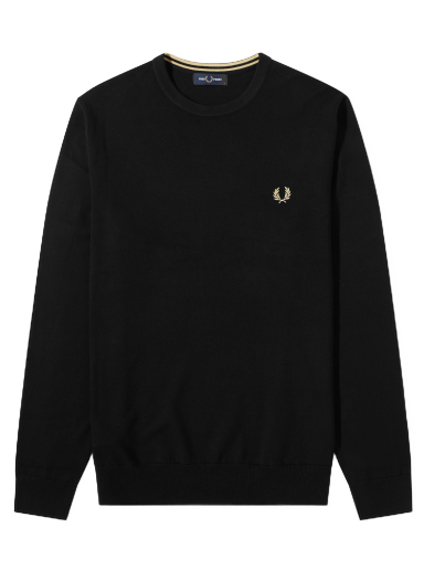 Sweater Fred Perry Classic Crewneck Svart | K9601-198
