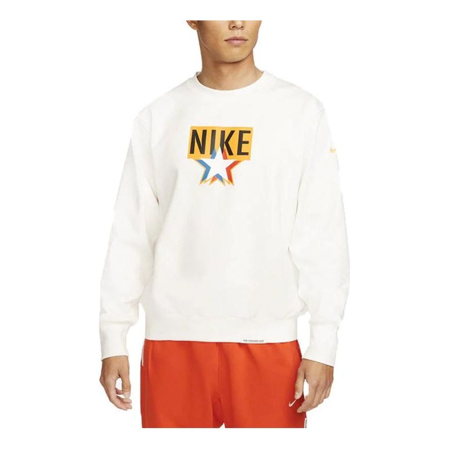 Sweater Nike Front Logo Sweatshirt Vit | DV7975-133, 0