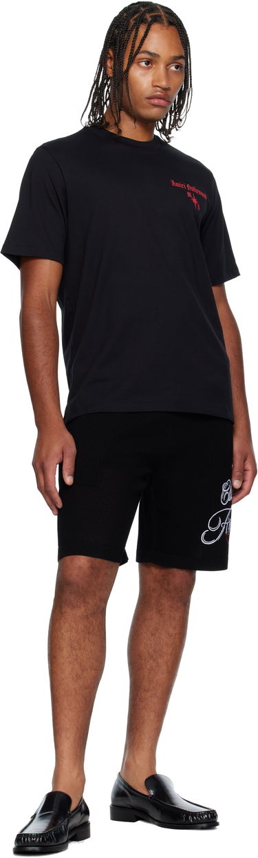 T-shirt AMIRI Amiri Hollywood Gothic T-Shirt Svart | AMJYTE1252, 3