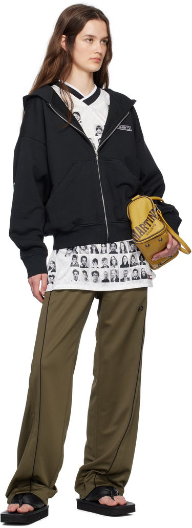 Sweatshirt 032C Routine Zip Hoodie Svart | S25-URC-0841-050-W, 3