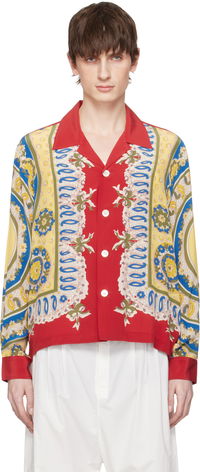 Bode Bricolage Long Sleeve Shirt