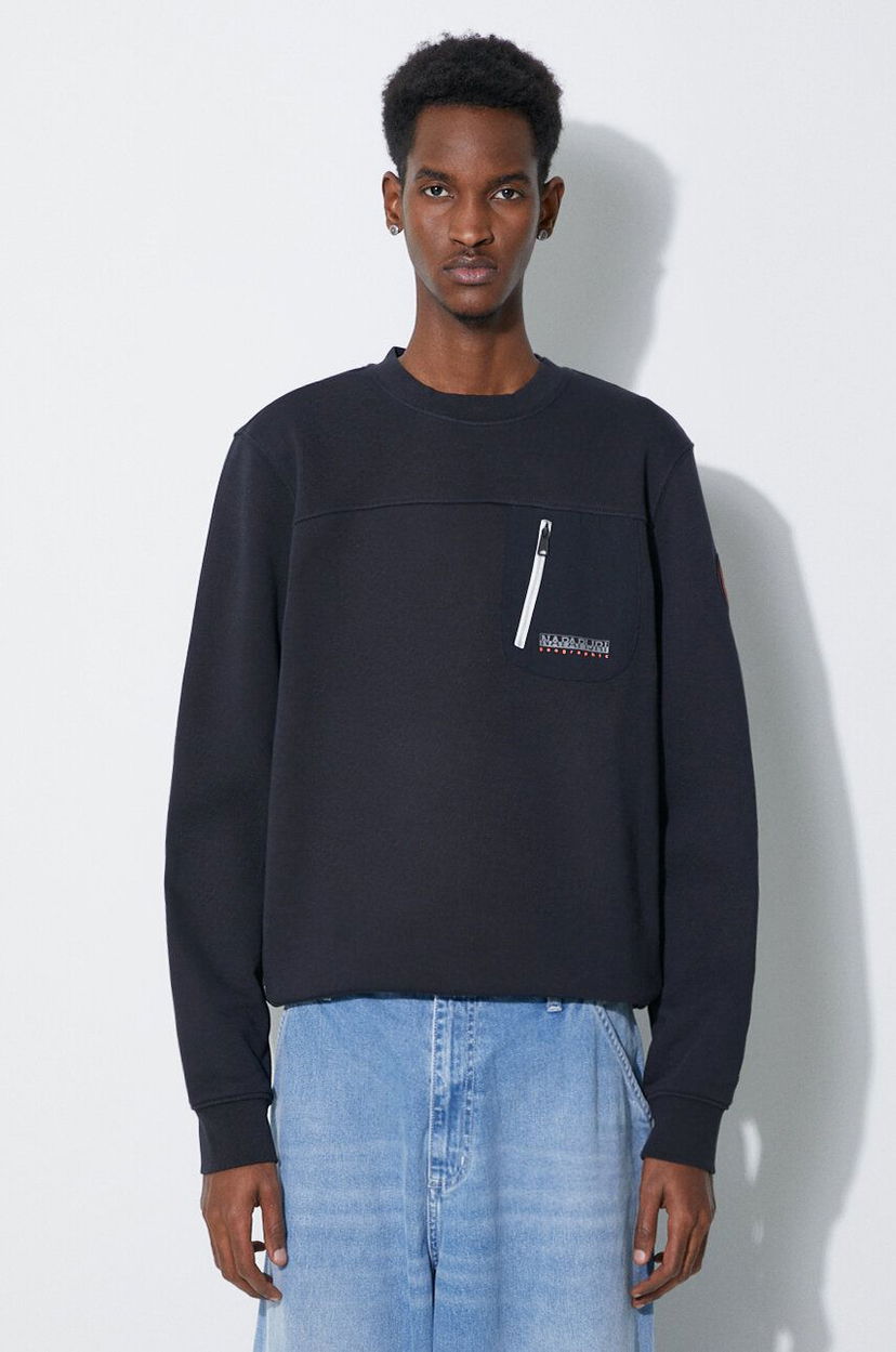Sweatshirt Napapijri Sweatshirt Crewneck Blå | NP0A4HS20411