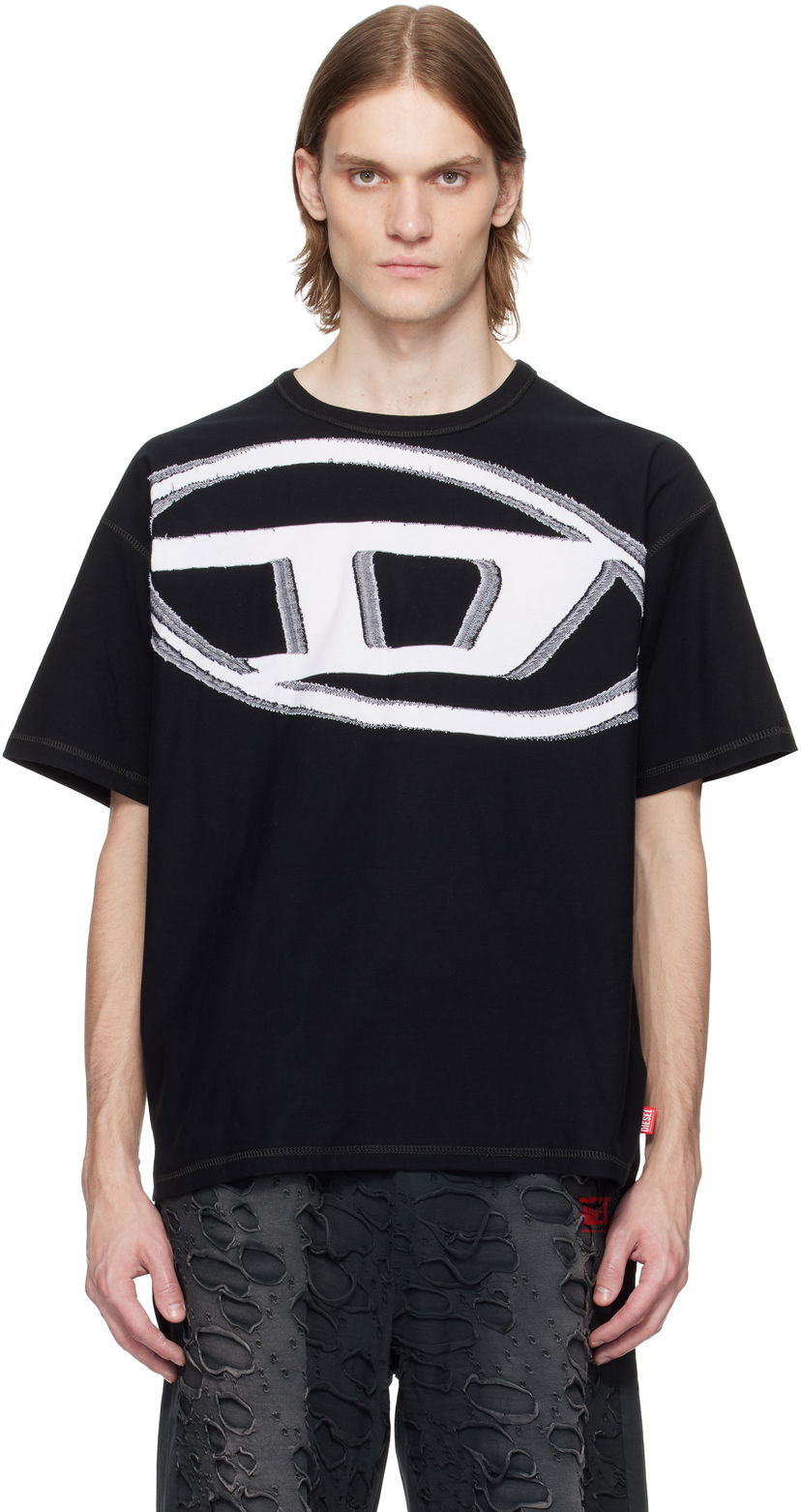 T-shirt Diesel T-Doxt Graphic T-Shirt Svart | A16185-0GIAS-9XX