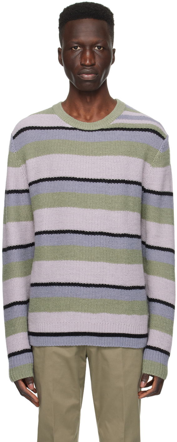 Sweater Paul Smith Paul Smith Striped Sweater Purpur | M1R-613Y-M02279-36