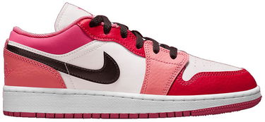 Sneakers och skor Jordan Air Jordan 1 Low "White Pinksicle" GS Rosa | 553560-162, 0