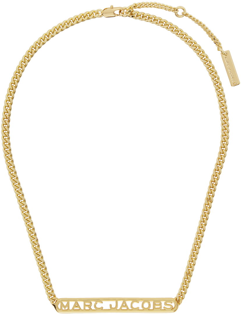 Halsband Marc Jacobs Marc Jacobs 'The Monogram Chain' Necklace Metallisk | J305M03FA22