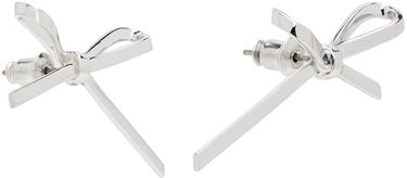 Örhängen We11done We11done Bow Stud Earrings Metallisk | WD-AJ0-24-521-U-SV, 1