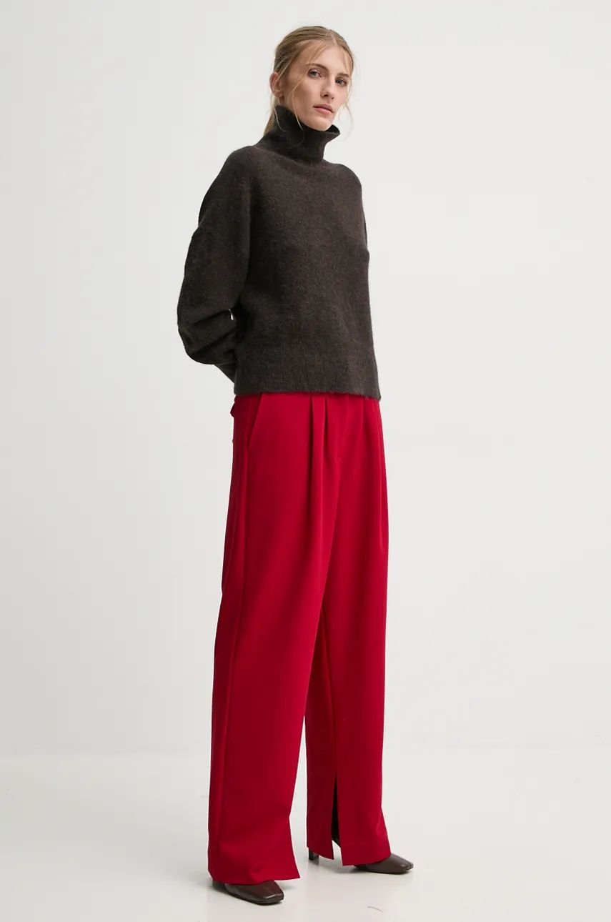 Sweater Samsoe Samsoe Sweater Turtleneck Brun | F18322002, 1