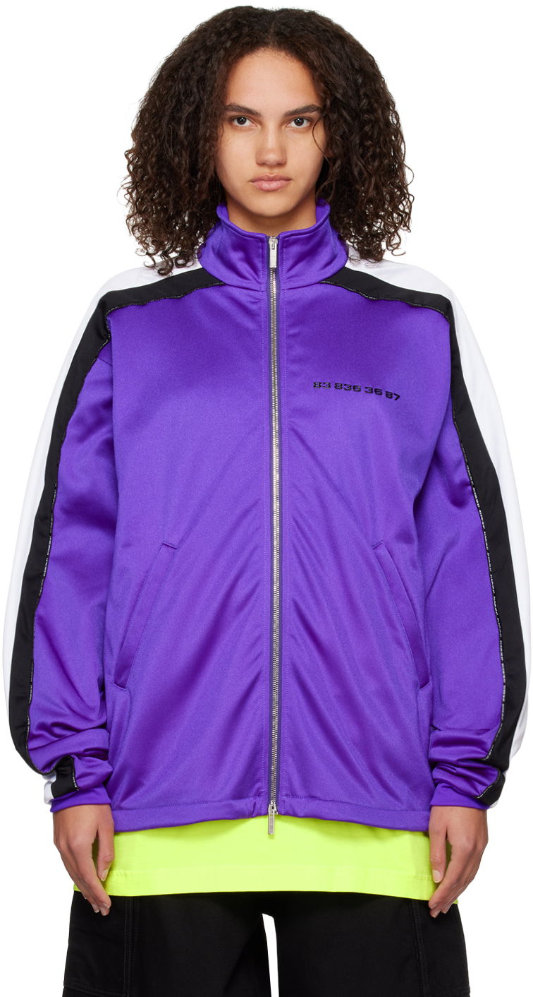 Vindjacka VETEMENTS Oversized Track Jacket Purpur | VL14AT100V