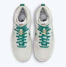 Sneakers och skor Nike Dunk High SE "First Use Pack - Green Noise" GS Grå | DD0733-001, 3
