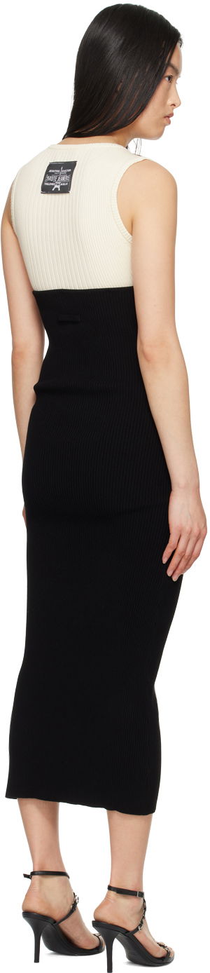 Klä Jean Paul Gaultier Jean Paul Gaultier 'The Madone' Knit Maxi Dress Svart | 24/25-F-RO184-M068-0100, 2