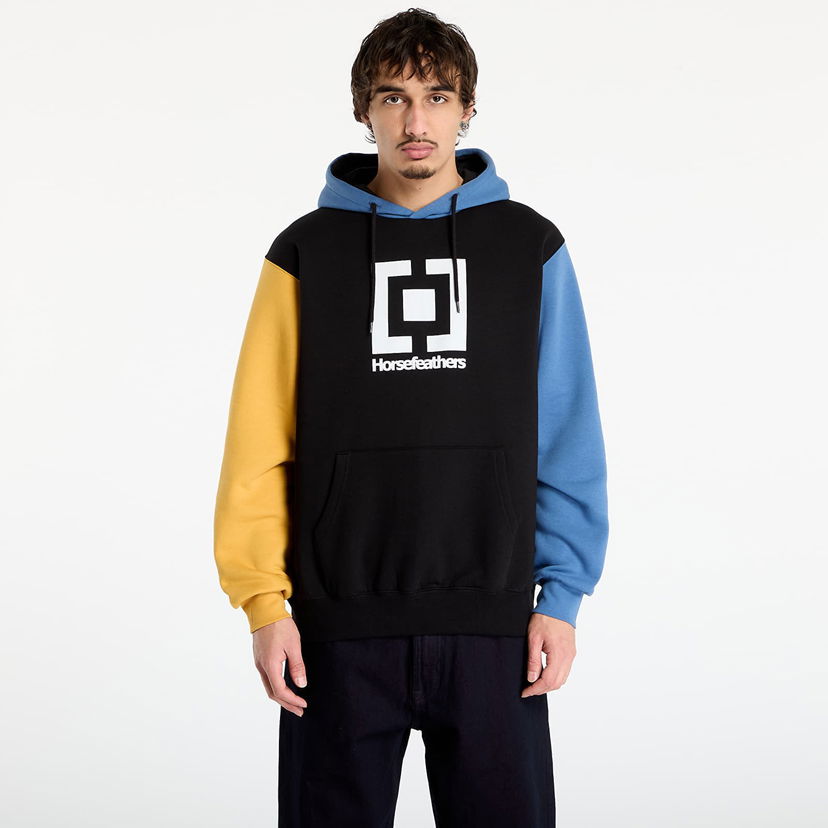 Sweatshirt Horsefeathers Leader Color Block Hoodie Flerfärgad | SM1355E