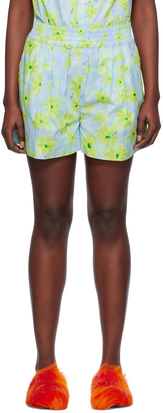 Shorts Marni Parade Shorts Grön | PAMA0387S0 UTC330