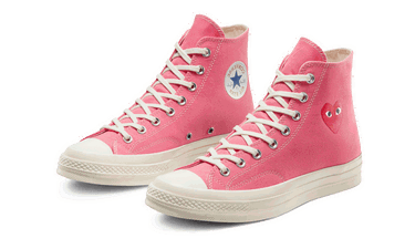 Sneakers och skor Converse Comme des Garçons PLAY x Chuck Taylor All-Star 70s Hi Rosa | 168301C, 2
