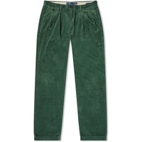 Byxor och jeans Polo by Ralph Lauren Polo Ralph Lauren Pleated Corduroy Pant Meadow Green Grön | 710882543003, 1