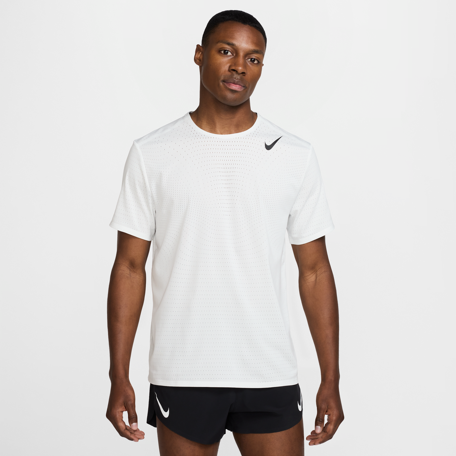 T-shirt Nike AeroSwift Dri-FIT ADV Running T-Shirt Vit | HJ3377-121, 0