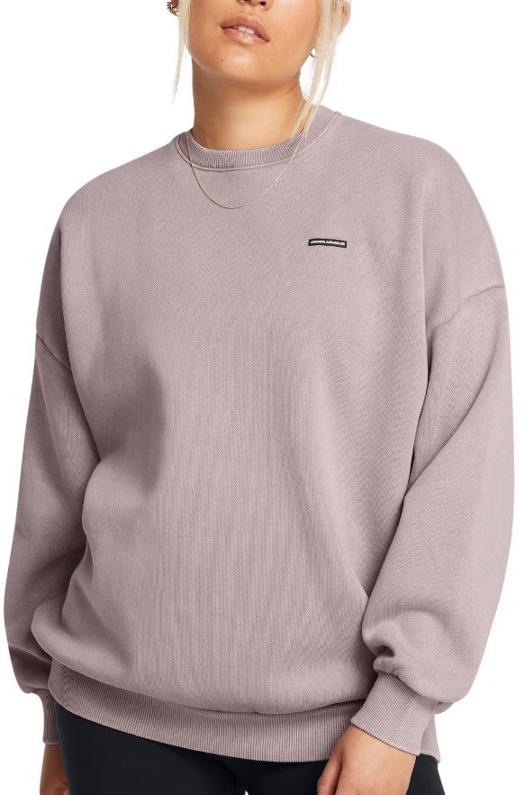 Sweater Under Armour Under Armour Icon Fleece Crew Sweatshirt Purpur | 1386486-015