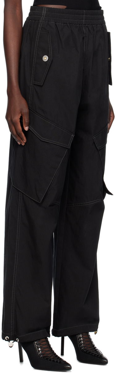 Cargo byxor Dion Lee Elasicized Cargo Trousers Blå | C2150P23, 4