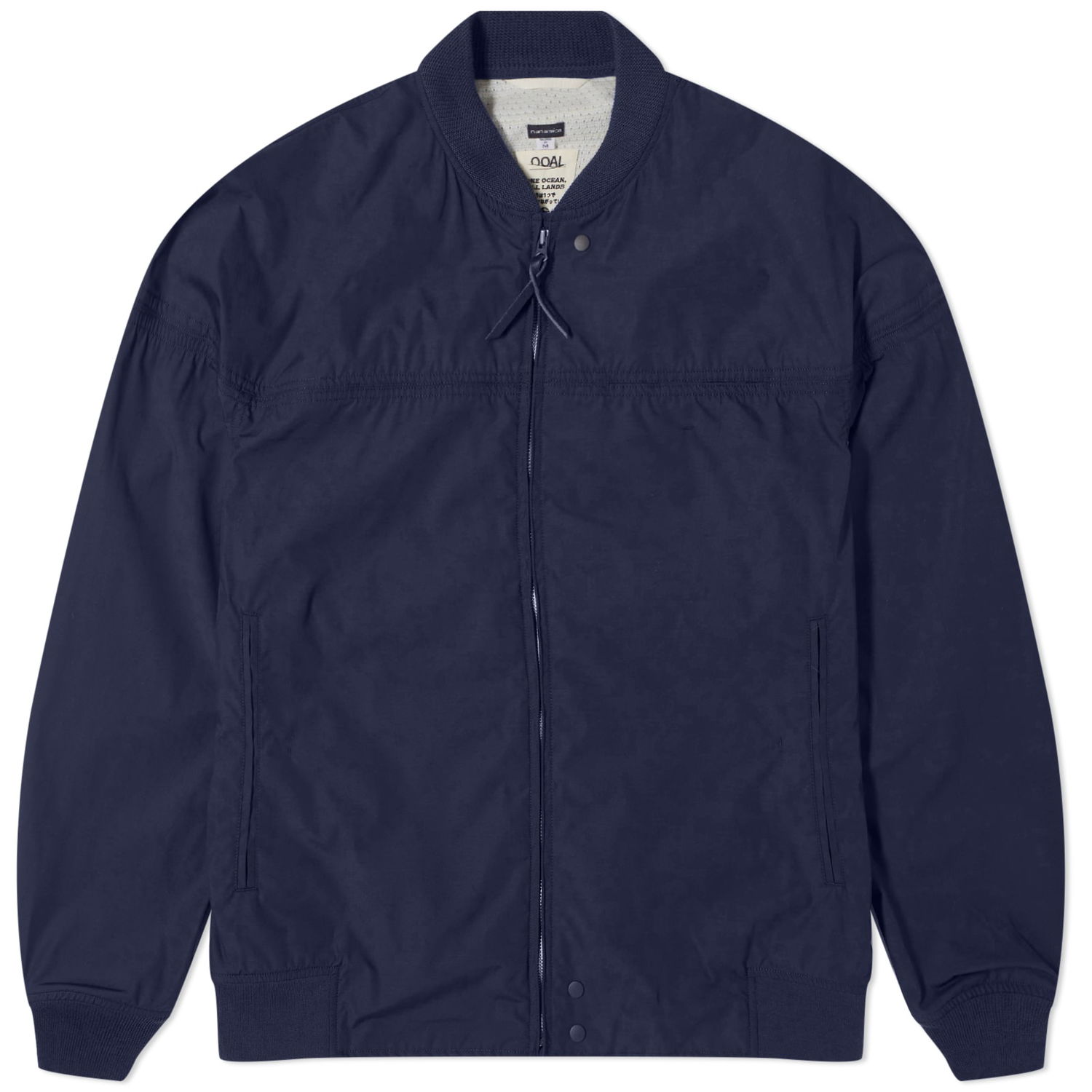 Bomberjacka NANAMICA Cadet Bomber Jacket Blå | SUAS407E-N, 0