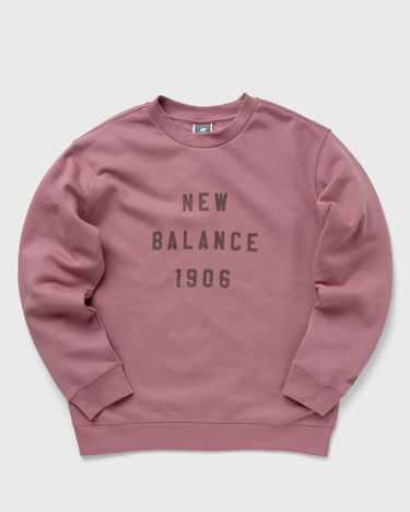 Sweatshirt New Balance Graphic Crew men Sweatshirts Rosa | MT41562-RSE, 0