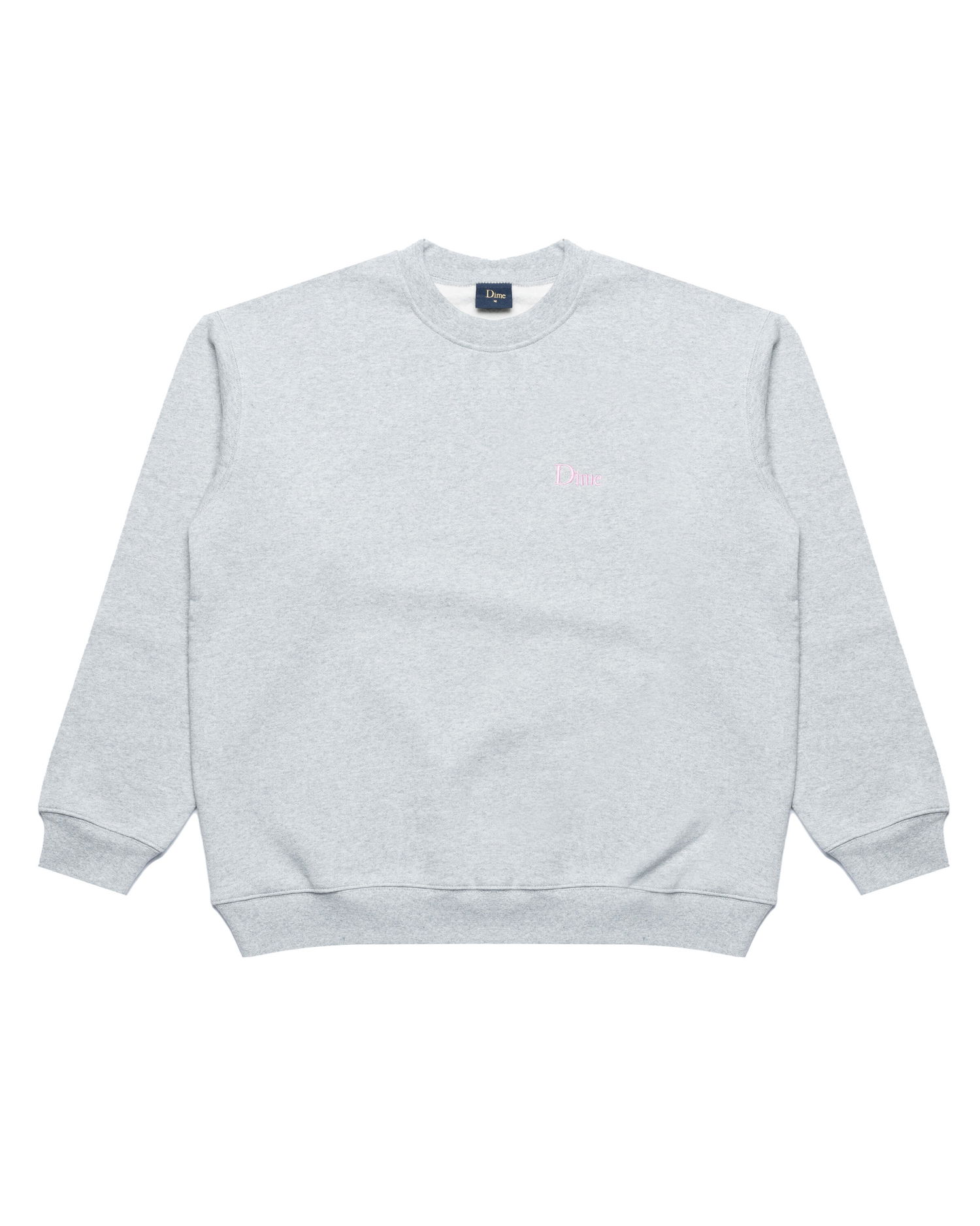 Sweatshirt Dime Classic Logo Crewneck Sweatshirt Grå | DIMEHO2442GRY, 0