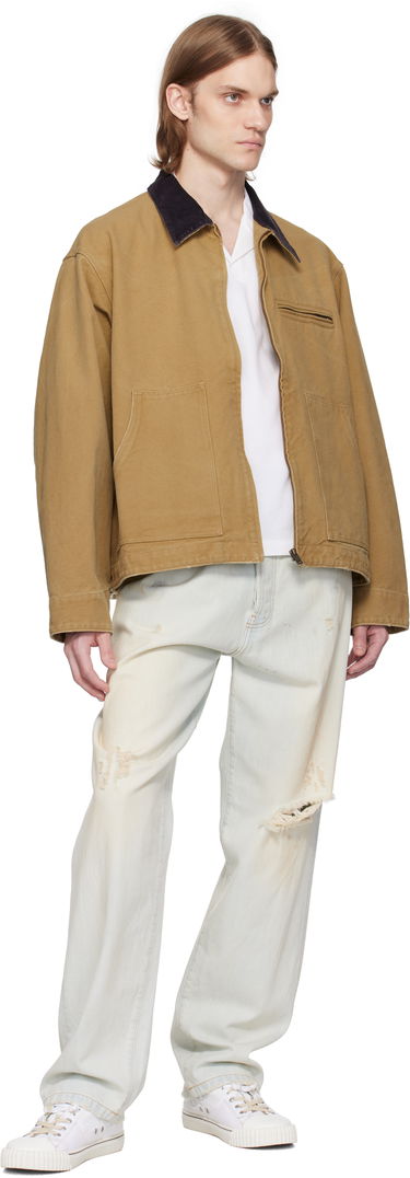 Jacka Ambush AMBUSH Canvas Work Jacket Beige | 12115307, 3