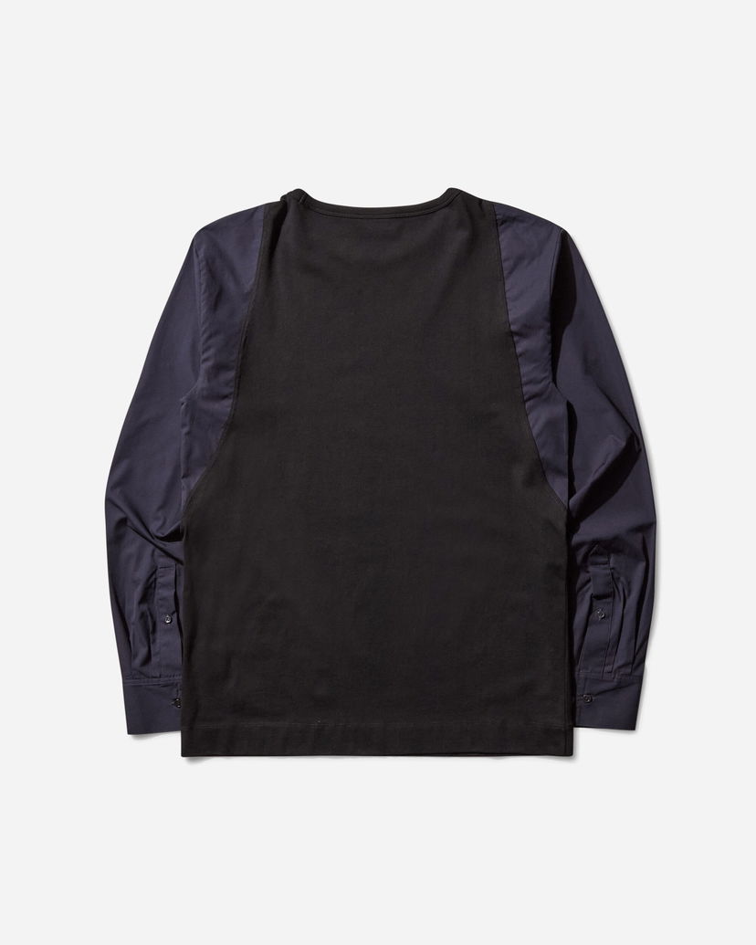 T-shirt Dries Van Noten Contrast Sleeves T-Shirt Flerfärgad | 252-021118-2603 900