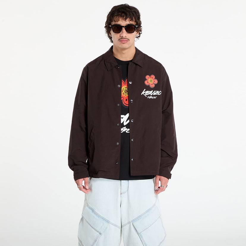 Jacka KENZO KENZO x FUTURA 2000 Light Coach Jacket Brun | FF65BL0619NT.91