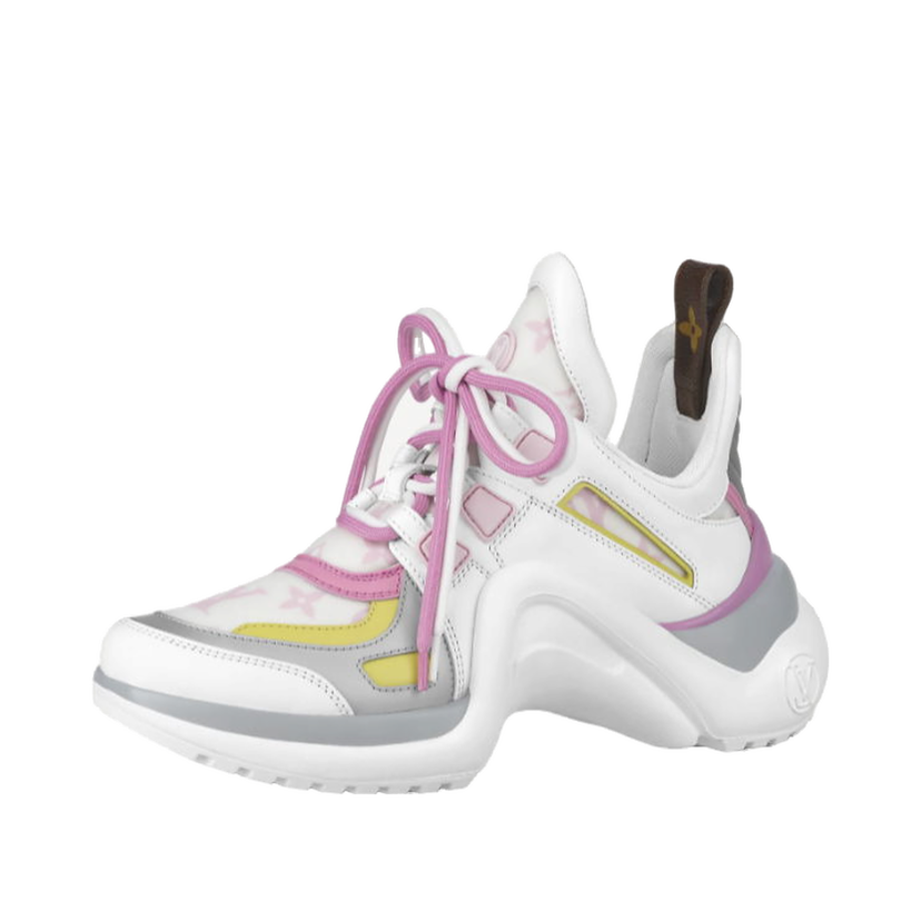 Sneakers och skor Louis Vuitton Archlight Pink Yellow W Rosa | 1A8NTL