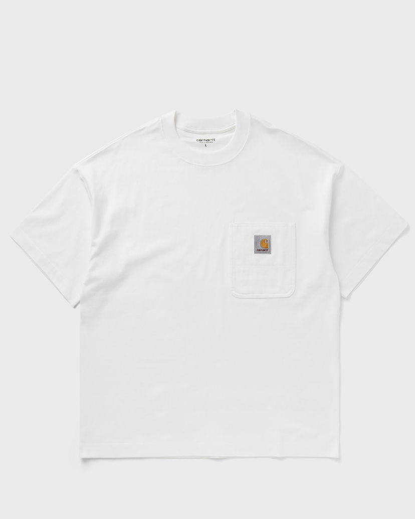 T-shirt Carhartt WIP Short Sleeve Work Pocket T-Shirt Vit | I035523-02.XX