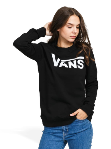 Sweatshirt Vans WM Classic V Svart | VN0A4S97BLK1
